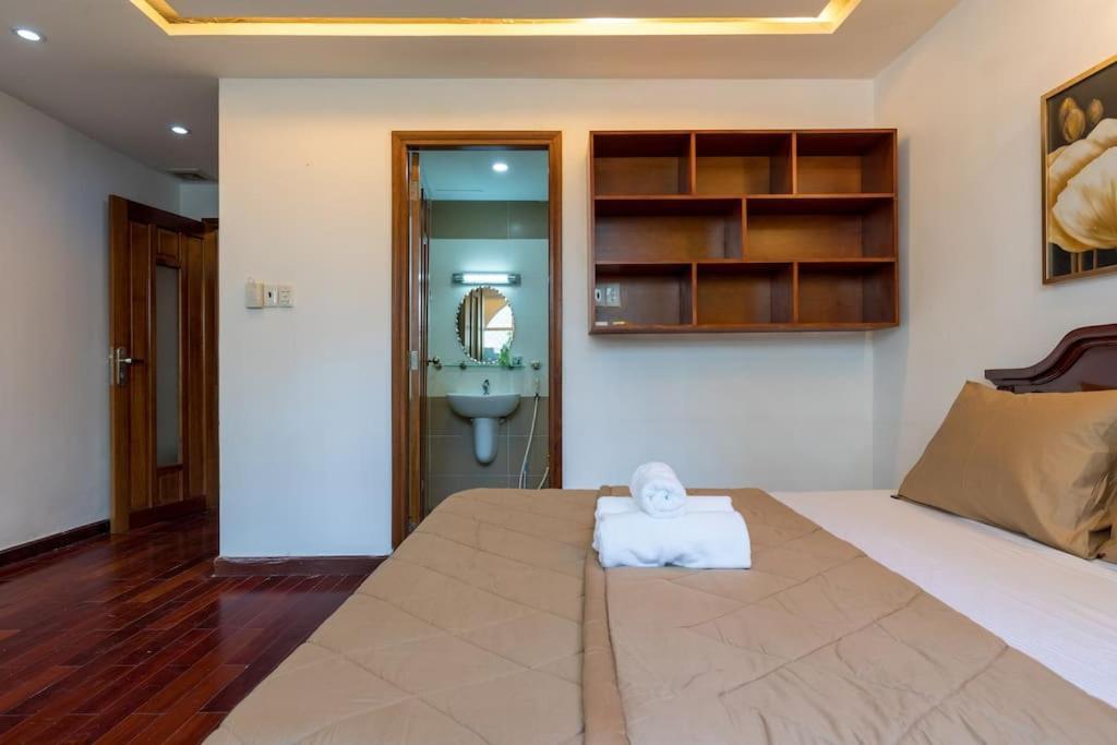 Scandinavian Apartment With Balcony In Bui Vien Ho-Chi-Minh-Stadt Exterior foto